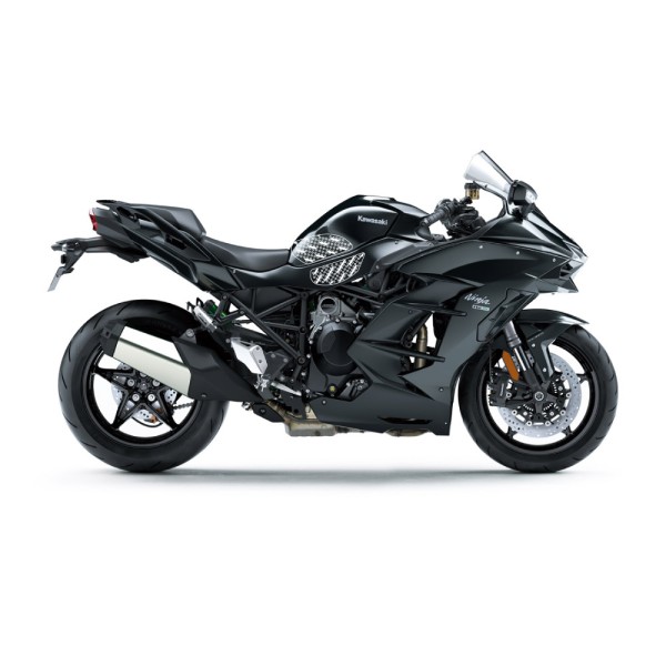 Stompgrip Traction Pads schwarz, für Kawasaki Ninja H2 SX (SE), 2018-2025