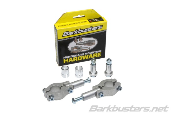 Kit de fixation pour guidon Barkbusters droit Ø22mm