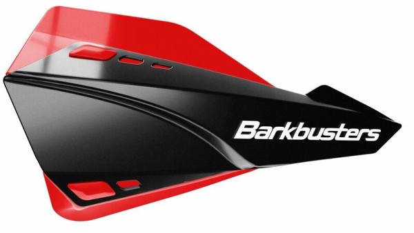 Kit de protège-mains Barkbusters Sabre Support universel Noir/Rouge