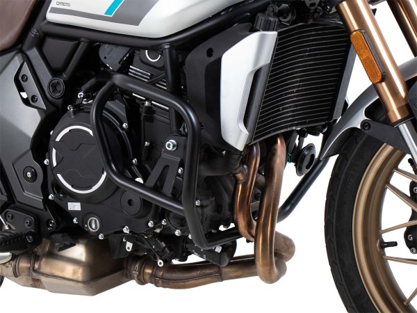 Arceau de protection moteur noir pour CF Moto 700 CL-X (22-24) Hepco & Becker