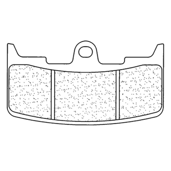 CL Brakes Street plaquettes de frein en métal fritté - 1139A3+