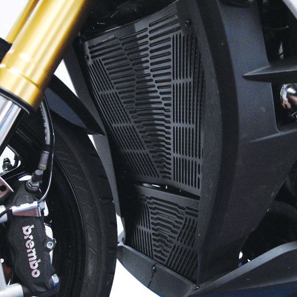 Protection de radiateur pour BMW S 1000 XR (15-19), alu, noir