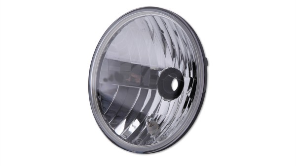 HIGHSIDER smart 7 pouces insert H4 verre clair, avec feux de position, E-approuvé (1pc)