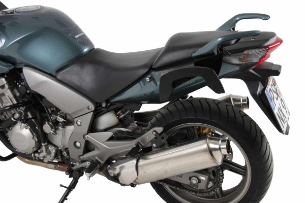 Supports latéraux C-Bow noirs pour Honda CBF 500 (04-08) /600 (04-13) /1000 (06-11) Hepco & Becker