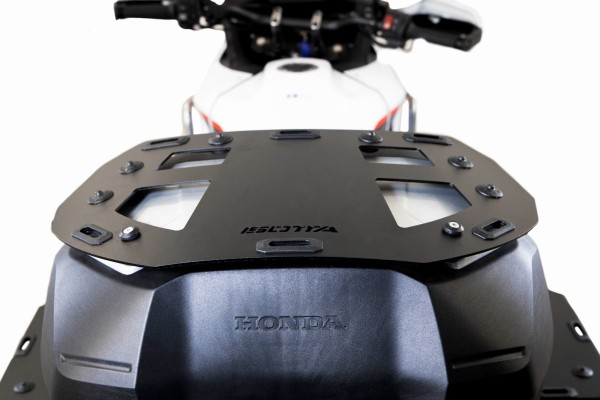 Porte-bagages pour topcase Honda XL 750 Transalp /NT 1100 /ADV 750 /NC 750 X, alu, noir