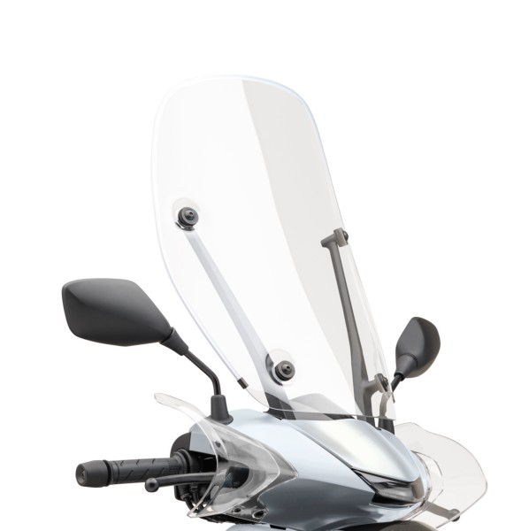 Pare-brise haut Pearl Nebbia White pour Honda SH 350i (25-) Original