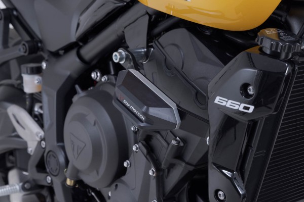 Kit de protections de cadre SW-Motech pour Triumph Trident 660 / 800, Tiger Sport 660
