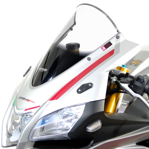 Vitre moulée d'origine MRA "O" claire Aprilia RSV4 RF 2015-