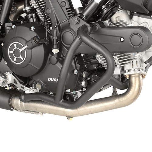 Pare-chocs noir pour Ducati Scrambler Icon 800 (15-21) / Scrambler 400 (16-21) d'origine Givi