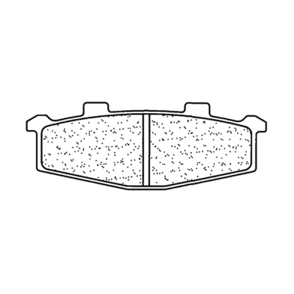 CL Brakes Street plaquettes de frein en métal fritté - 2389A3+