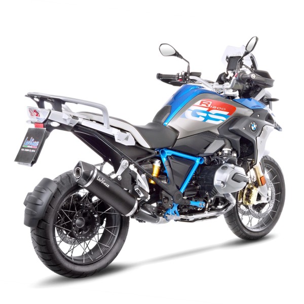 LeoVince système d?èchappement SBK Nero pour BMW R 1200 GS /Adventure, noir, slip on, Euro4, E-approbation