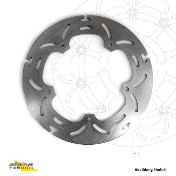 alpha Technik disque de frein arrière ABD33