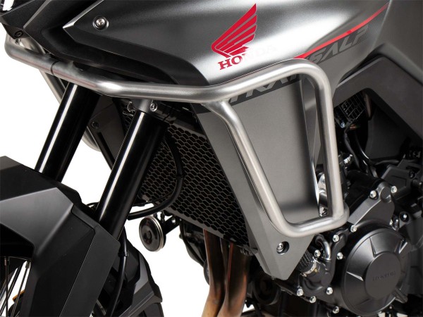 Arceau de protection du réservoir argenté pour Honda XL 750 Transalp (23-) Hepco & Becker