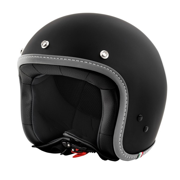 Vespa casque jet couleur noir