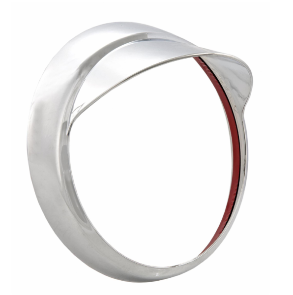 Anneau de lampe avec abat-jour pour Vespa GTV /GT 60 125-300ccm, chrome