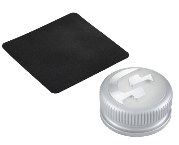 Bouchon de réservoir pour Vespa, argent mat