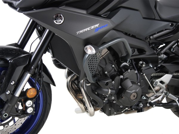 Arceau de protection moteur noir pour Yamaha Tracer 900 / GT (année 18-) Hepco & Becker
