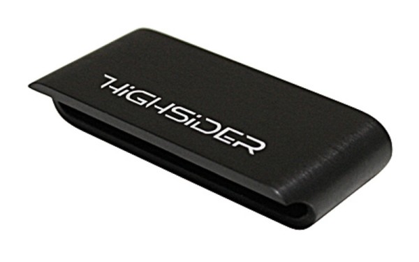 HIGHSIDER pro Stripe Boîtier en aluminium noir Pour les feux arrière ou les clignotants à LED (1pc)