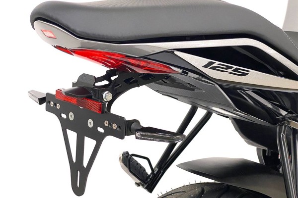 Support de plaque d'immatriculation pour Aprilia RS125 et Tuono 125 (21-)