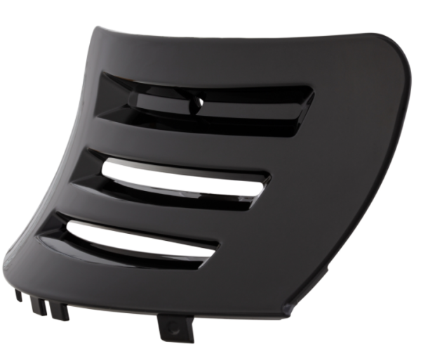 Cache-bougie pour Vespa Primavera/Sprint 50-150ccm 2T/4T AC, noir brillant