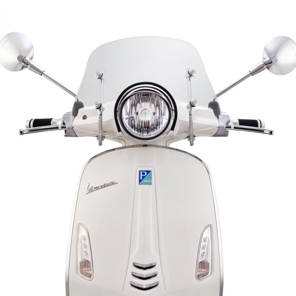 Pare-brise Ermax Piccolo pour Vespa Sprint - noir