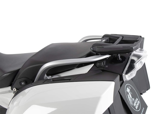 Support de top case Easyrack noir pour porte-bagages d'origine pour BMW R 1250 RT (19-) Hepco & Becker