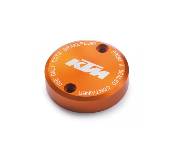 KTM Couvercle de réservoir de compensation de frein CNC Orange
