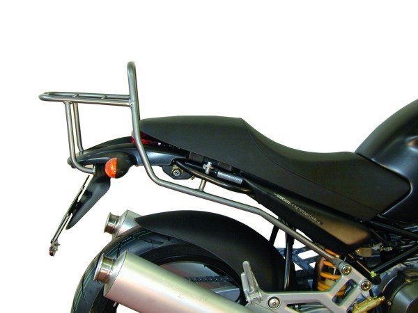 Porte-bagages tubulaire support de top case noir pour Ducati Monster 900 i.e. (00-03) Hepco & Becker