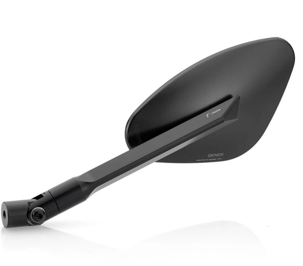 Rétroviseur RIZOMA Genesi droit pour Vespa, noir anodisé