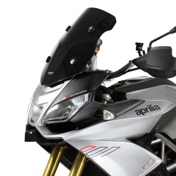 Vitre de tourisme MRA "TM" noire pour APRILIA CAPONORD 1200 (année 13-)