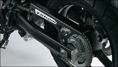 Protège chaîne pour Suzuki V-Strom 650 BJ. 2012-2016