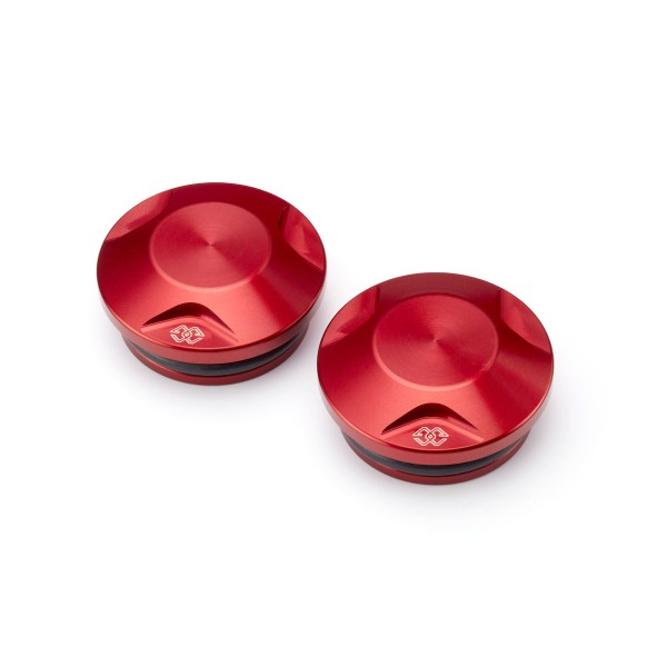 Embout de tube de cadre Billet rouge pour Yamaha MT-07, Tracer 700