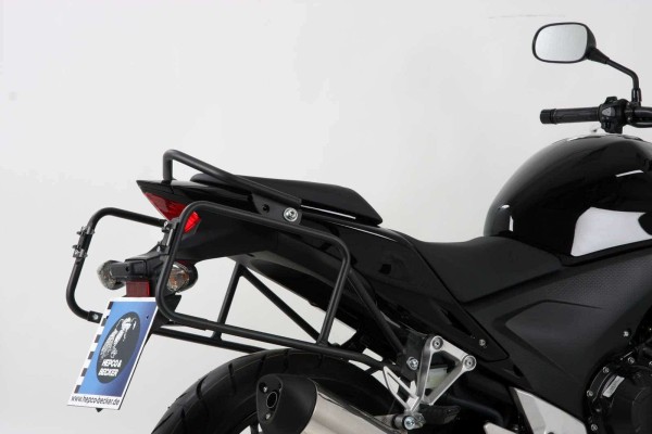 Porte-bagages latéraux Lock-it anthracite pour Honda CB 500 F (13-15) Hepco & Becker