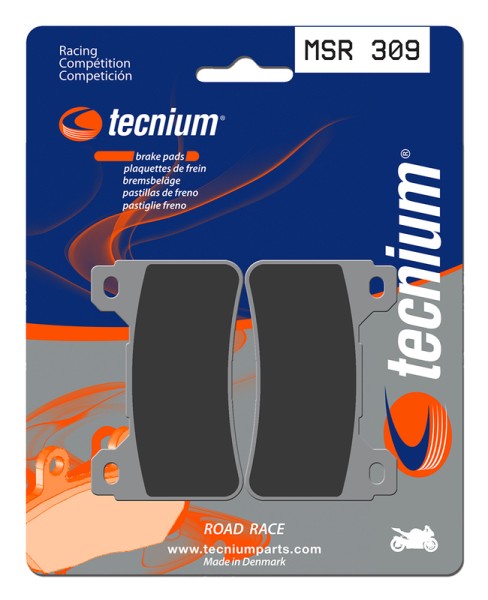Plaquettes de frein en métal fritté Tecnium Professional Racing - MSR309