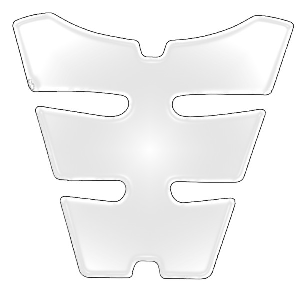 BIHR Tankpad grand transparent