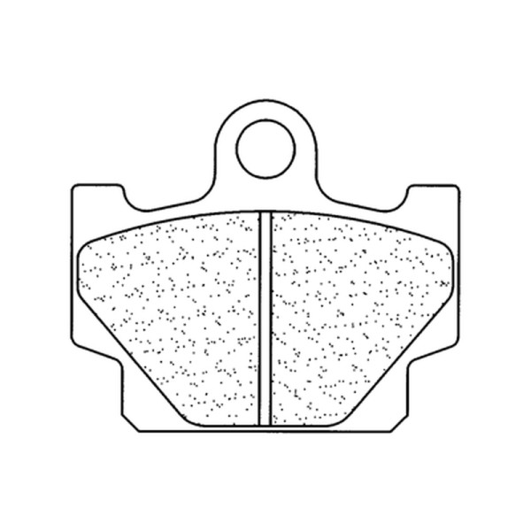 CL Brakes Street plaquettes de frein en métal fritté - 2802A3+
