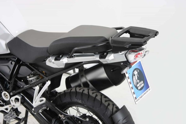 Support de top case Alurack noir pour BMW R 1250 GS Adventure (19-24) Hepco & Becker