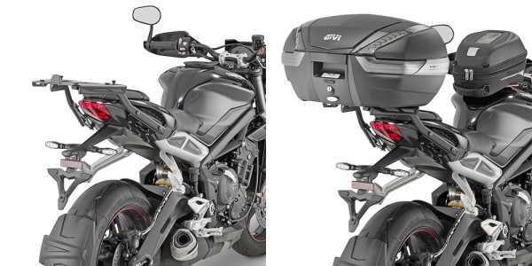 Support de top-case Givi pour Triumph Street Triple 765 (17-20)