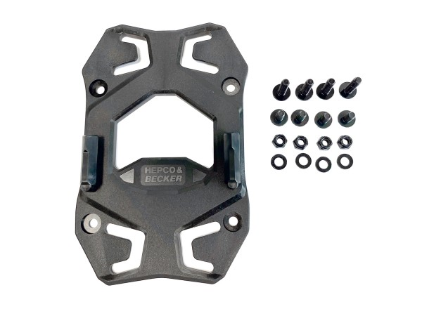 Basic Fixation pour sacoches arrière côté porteur pour-Smartracks/Sportracks - Hepco & Becker