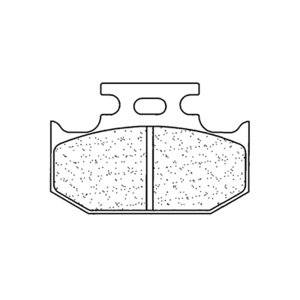 CL Brakes Street plaquettes de frein en métal fritté - 2299S4