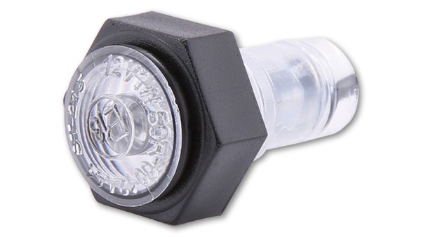HIGHSIDER smart Mini LED feu de position rond, diamètre de la lentille 14,8 mm, homologué E
