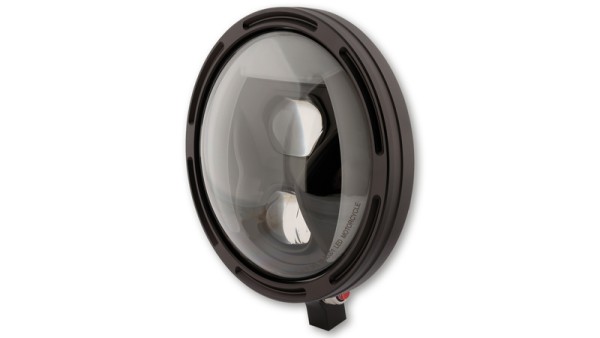 HIGHSIDER pro Phare 7 pouces Frame-R1 Type 8 LED Noir Fixation inférieure