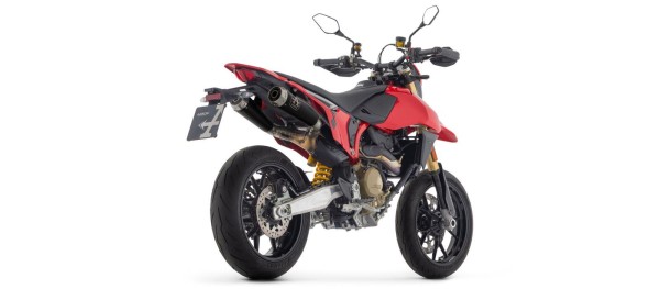 ARROW pot d'échappement PRO-RACE DARK inox pour Ducati Hypermotard 698 Mono /RVE (24-)