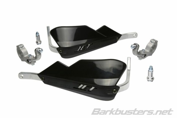 Barkbusters Jet Kit de protection des mains Fixation en deux points Conique Noir