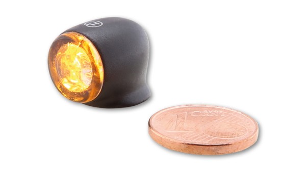 HIGHSIDER pro Proton Two LED feu arrière, feu stop, clignotant noir/teinté 3en1, homologué E (paire)