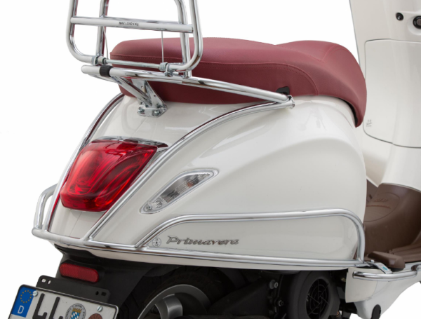 Arceau de protection latéral pour Vespa Primavera/Sprint/Elettrica 50-150ccm, chrome