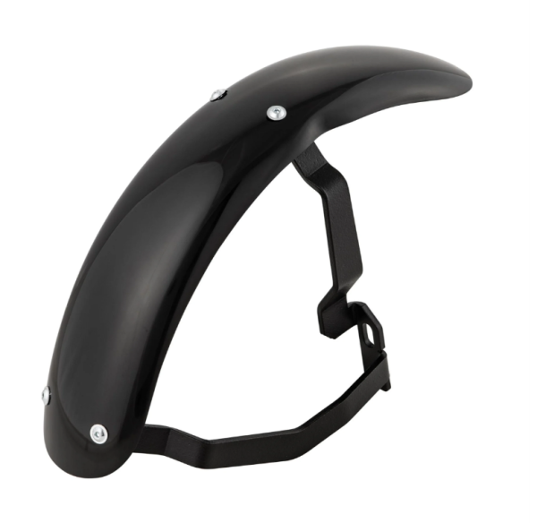 Aile 2.0 Garelli Race EVO II pour Vespa PX 80-200ccm, GFK noir, support noir