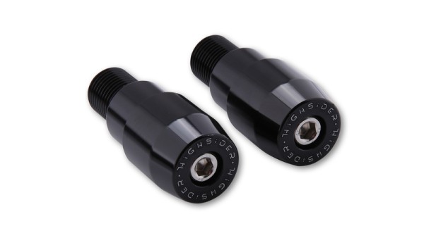 HIGHSIDER pro Poids pour guidon noir M16x1,5 Yamaha (paire)