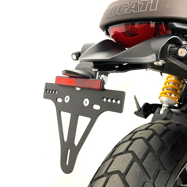 Support de plaque d'immatriculation pour Ducati Scrambler 1100 Pro et Sport Pro (20-)