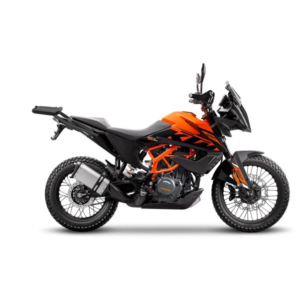 Support de top-case Shad, peint en noir, pour KTM 390 Adventure (20-24)